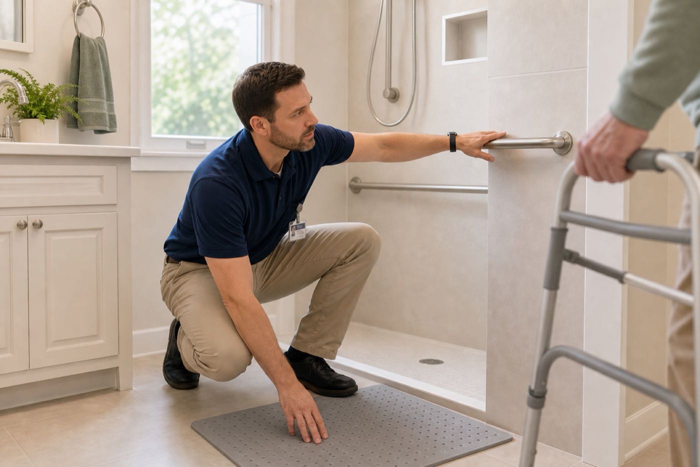 Illustration of home safety evaluation