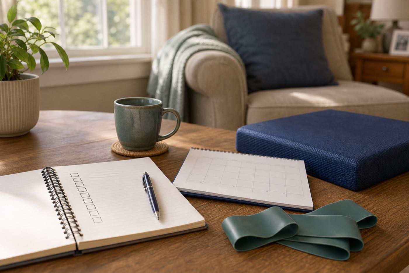 An in-home wellness check-in