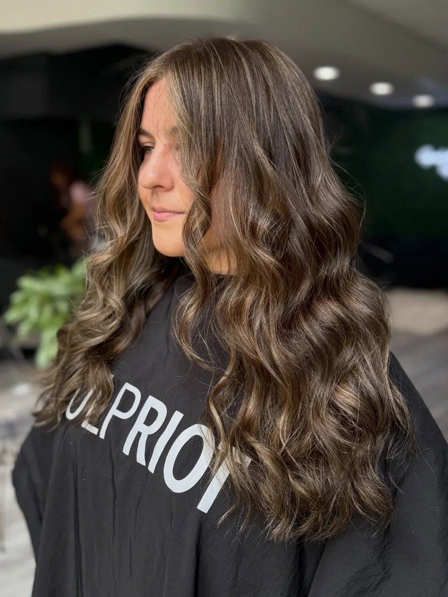 Long bronde waves by Amber
