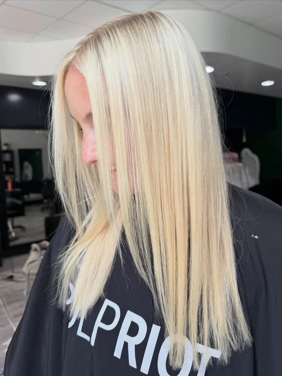 Bright, creamy blonde by Sophia